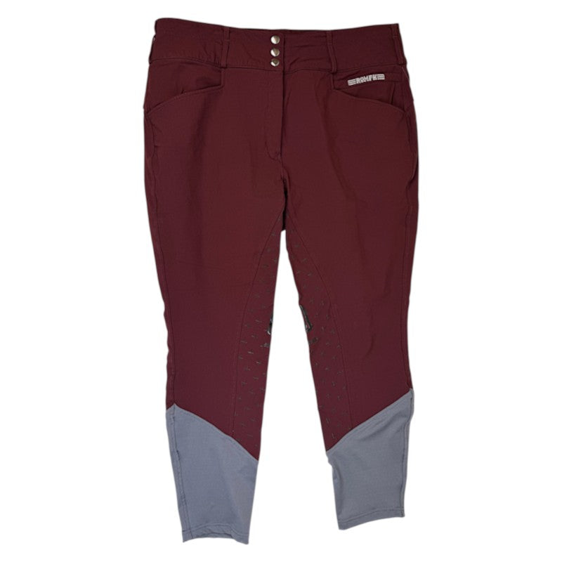 Romfh 'Isabella' Full Seat Breech in Burgundy