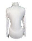 R.J. Classics 37.5 Show Shirt in White/Baby Blue Details