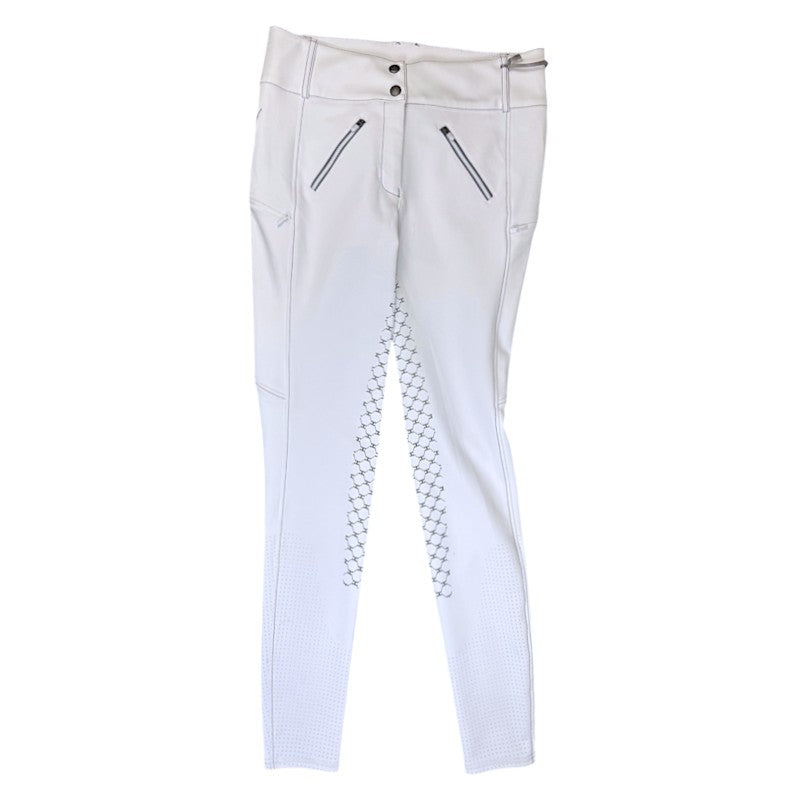 Goode Rider 'Million Dollar' Breech in White