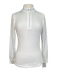 Chestnut Bay 'SkyCool' Long Sleeve Show Shirt in White