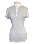 Equiline 'Sunny' Competition Polo in Grey Mélange