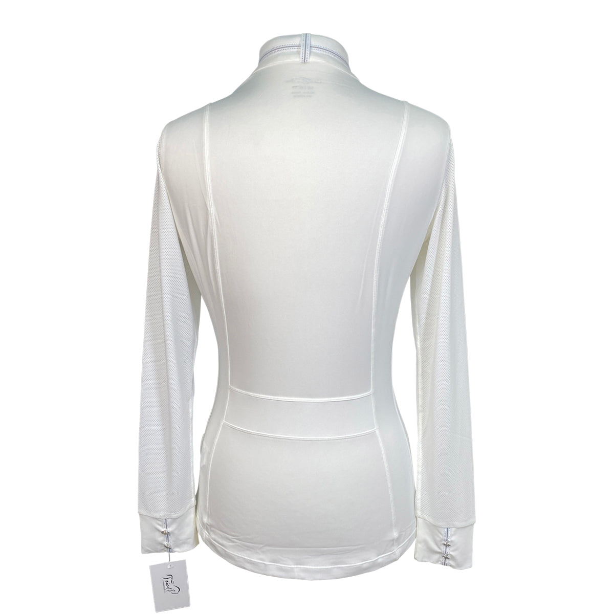 Chestnut Bay 'SkyCool' Long Sleeve Show Shirt in White