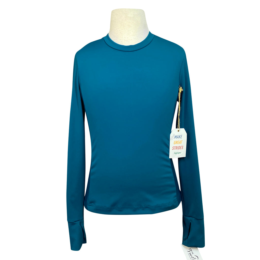 Hippique Long Sleeve Baselayer in Aqua