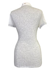 Equiline 'Sunny' Competition Polo in Grey Mélange