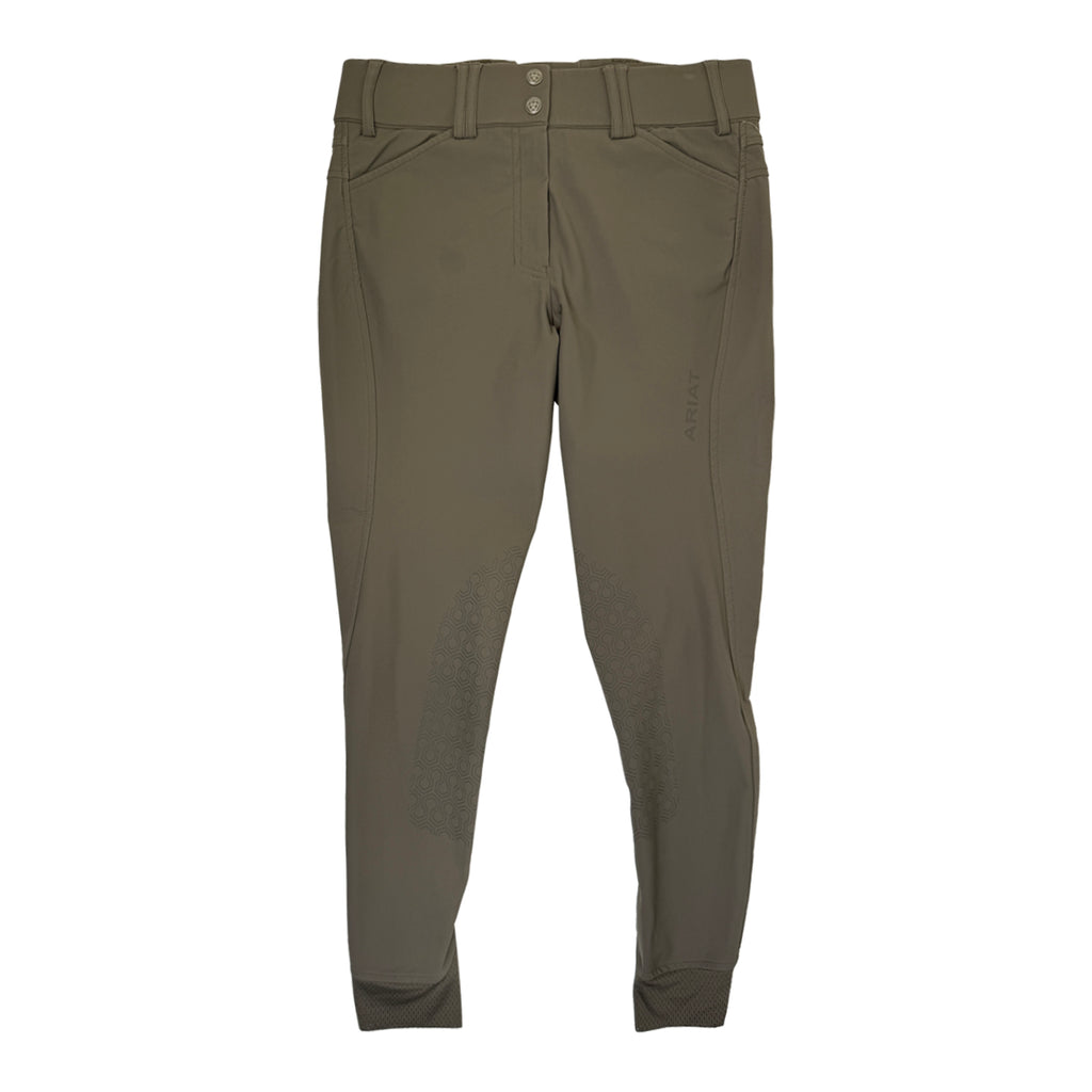 Ariat 'Tri Factor' Knee Patch Breeches in Banyan Bark