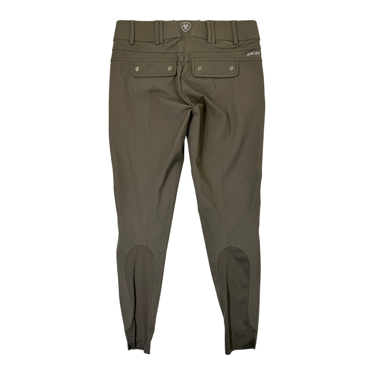 Ariat 'Tri Factor' Knee Patch Breeches in Banyan Bark