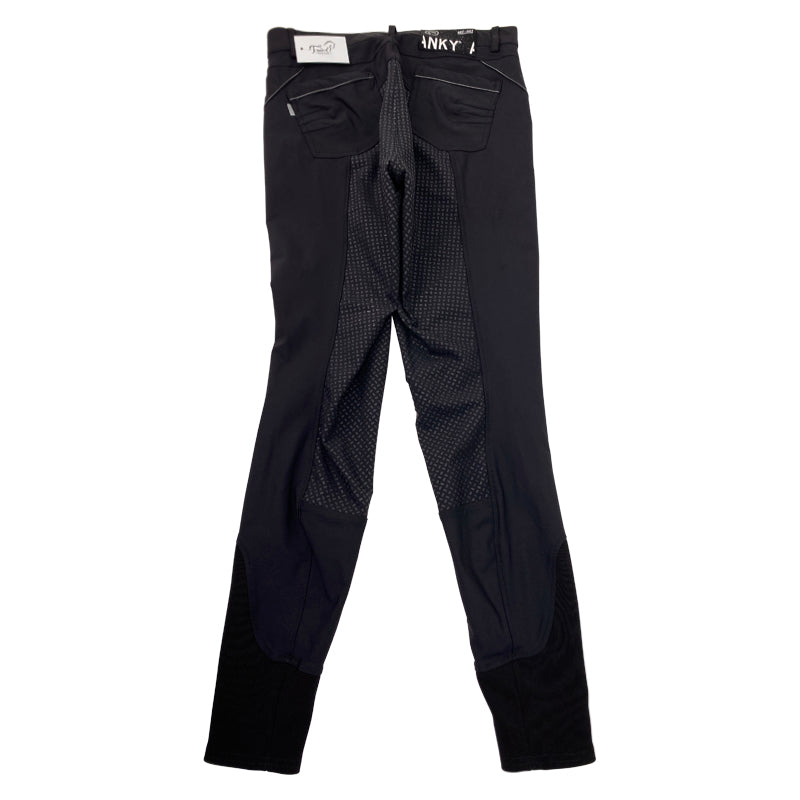 Back of Anky Full Seat Breeches in Black