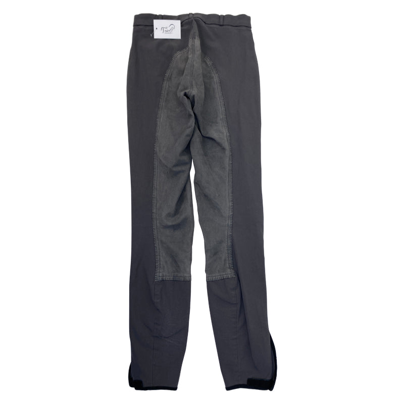Back of Pikeur 'Lugana' Full Seat Breeches in Dark Grey