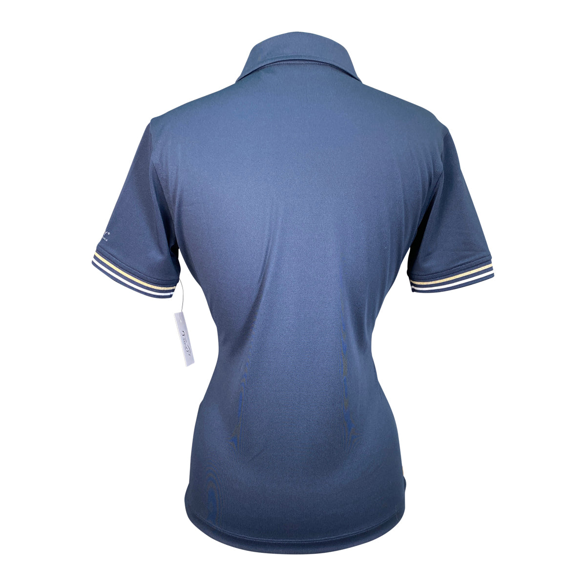 Anky V-Neck Polo Shirt in Navy