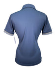 Anky V-Neck Polo Shirt in Navy