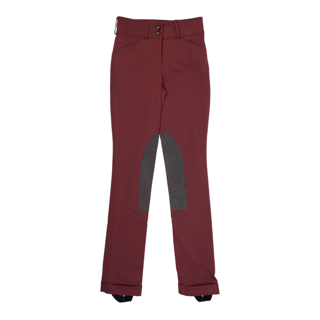 RJ Classics 'Raleigh' Jodhpurs in Merlot 