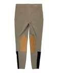 F. Words 'Filly' Leather Knee Patch Breech in Tan