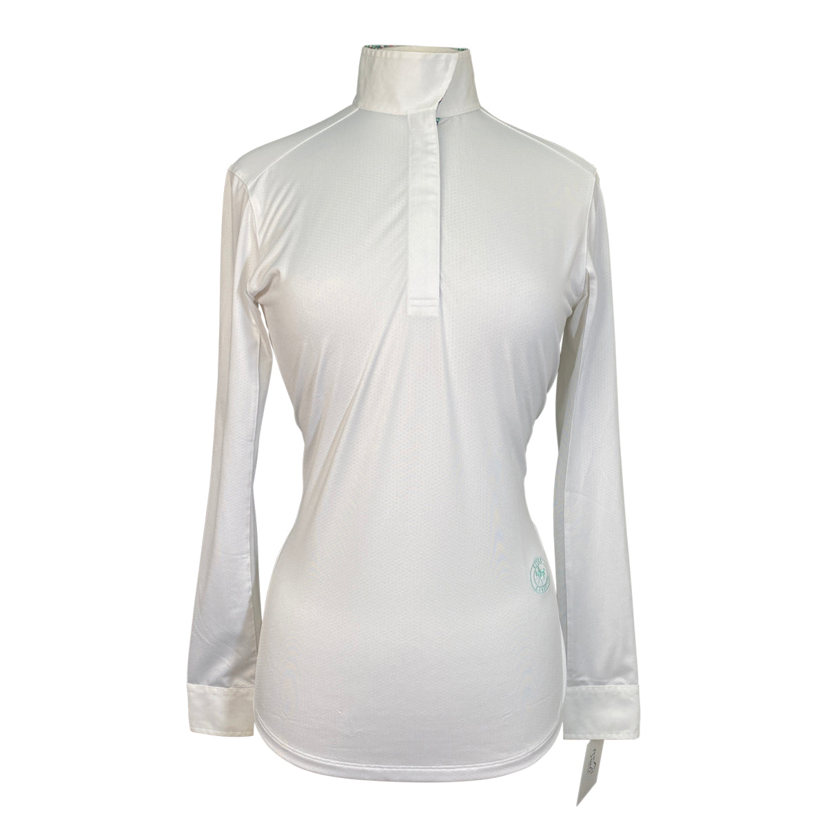 Essex Classics L/S Talent Yarn Show Shirt in White/Wine