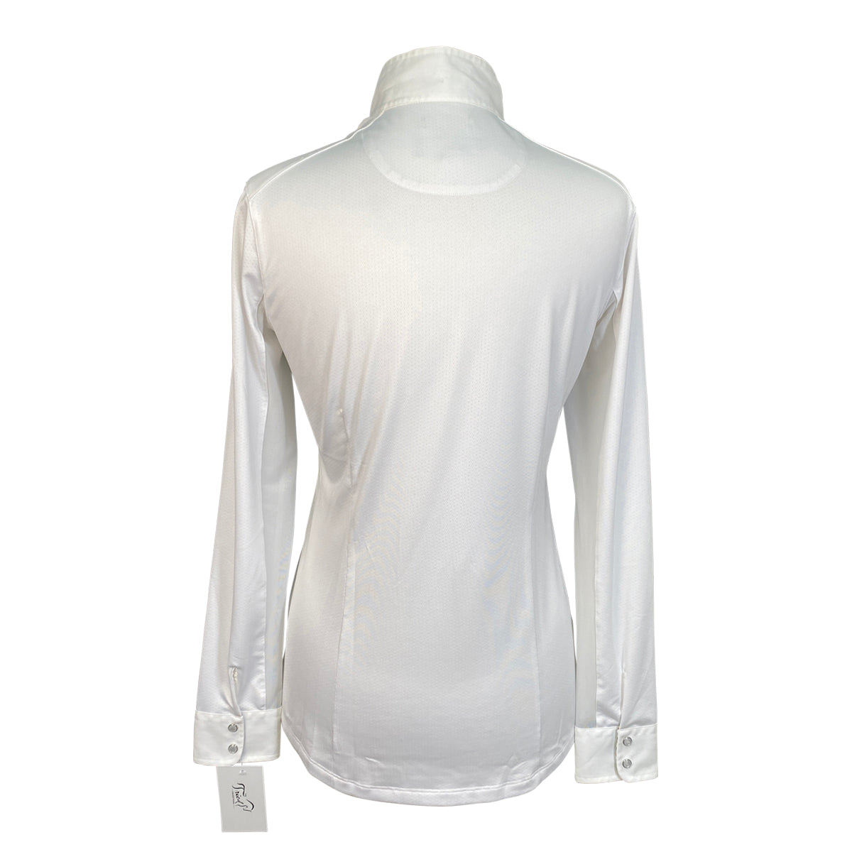 Essex Classics L/S Talent Yarn Show Shirt in White/Wine