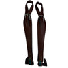 Devoucoux Comfort Stirrup Leathers in Brown