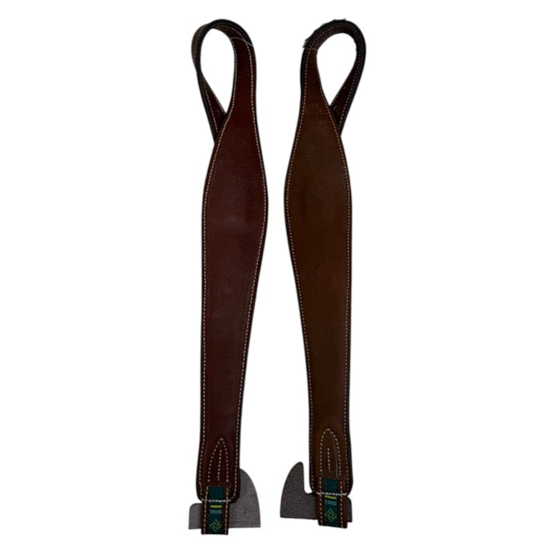 Devoucoux Comfort Stirrup Leathers in Brown
