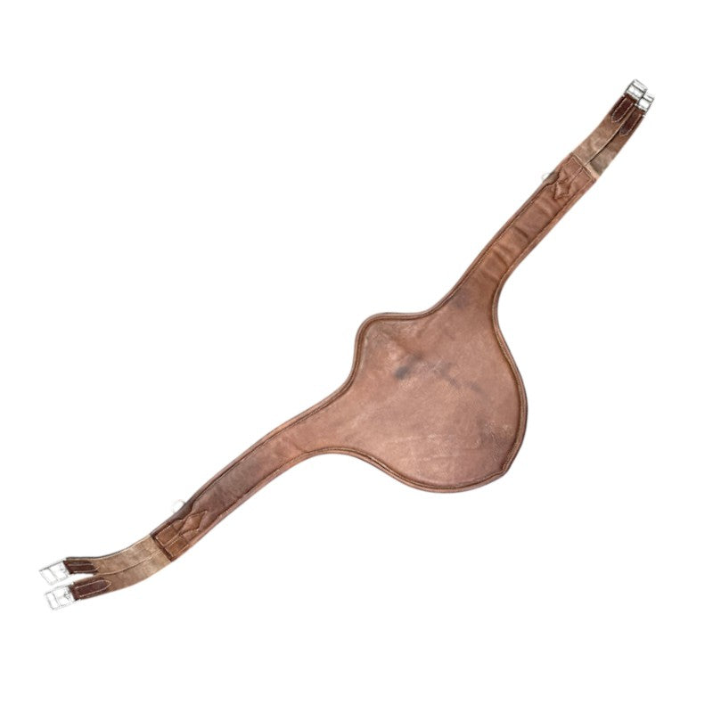 Voltaire Design Long Belly Guard Girth in Brown