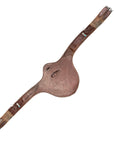 Voltaire Design Long Belly Guard Girth in Brown