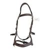 Rambo Micklem Fancy Stitched Competition Bridle in Brown