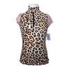 Kastel Mesh Short Sleeve Shirt in Cheetah