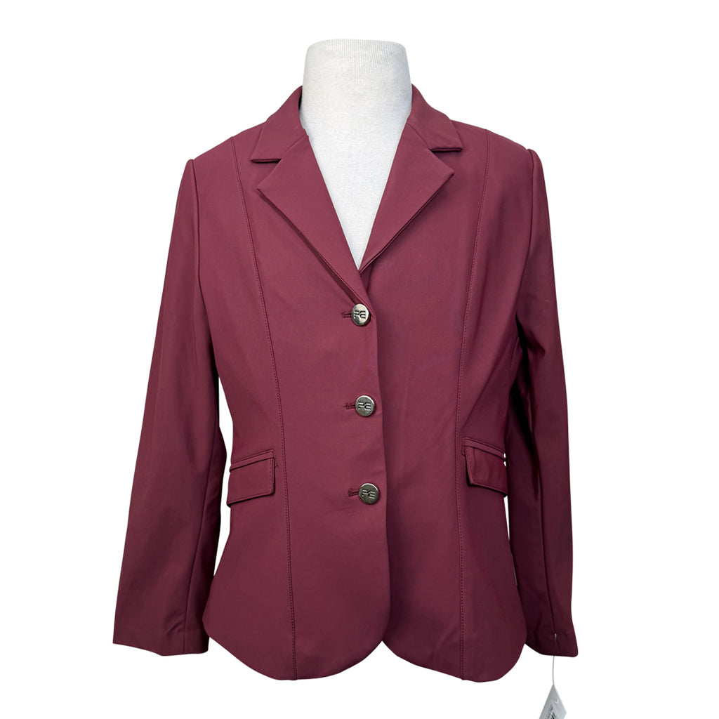 Premier Equine 'Hagen' Jr Competition Coat in Wine