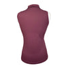 Euro-Star 'Carmella' Sleeveless Training Polo in Berry