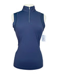 Equinavia 'Selma' Sun Shirt in Navy - Women's Small