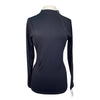 Ellany 'Patton' Side Zip Shirt in Black