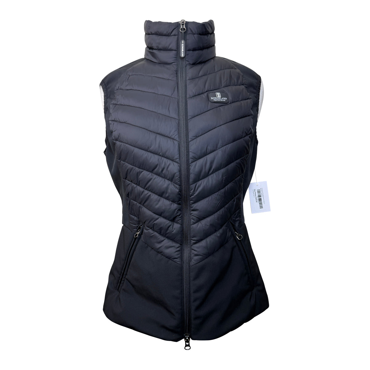 Kingsland Padded Vest in Black
