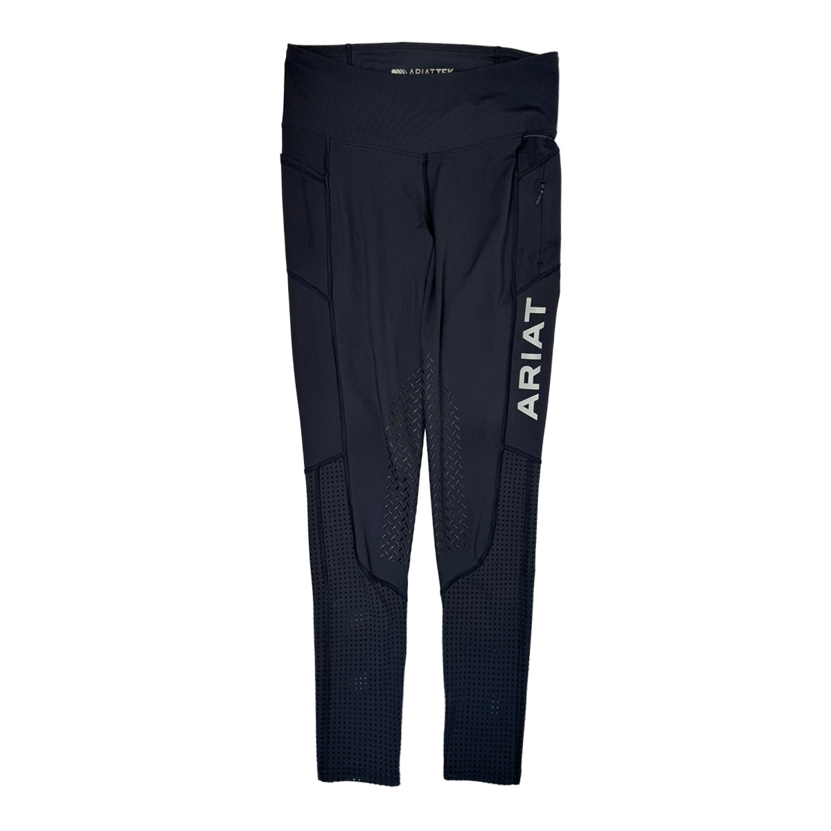 Ariat 'EOS' Knee Patch Tights in Navy