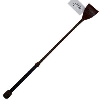 County Leather Handle Jump Bat in Brown 