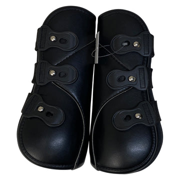 Equifit D-Teq Front Boots w/ Peel Away Liners in Black