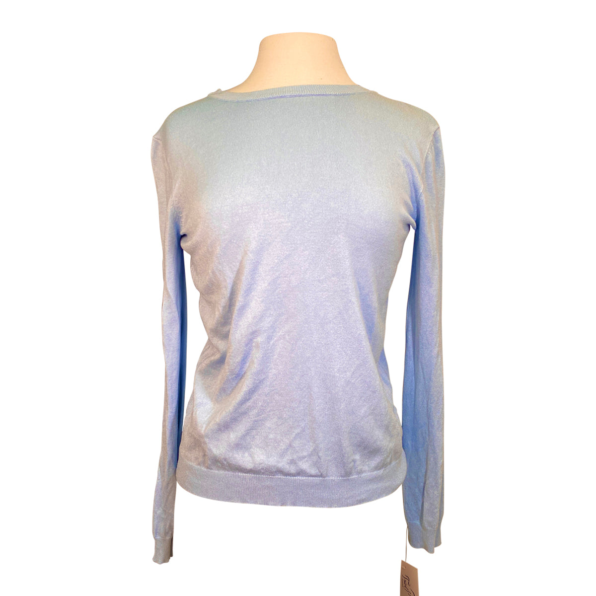 TKEQ 'London' Essential Crewneck Sweater in Sky