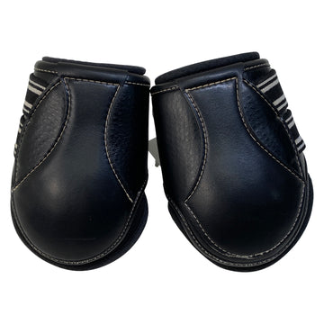 Equifit D-Teq Hind Boots in Black/Ostrich