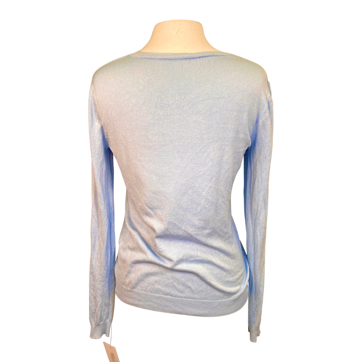 TKEQ 'London' Essential Crewneck Sweater in Sky