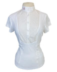 Cavalleria Toscana Technical Bib Show Shirt in White