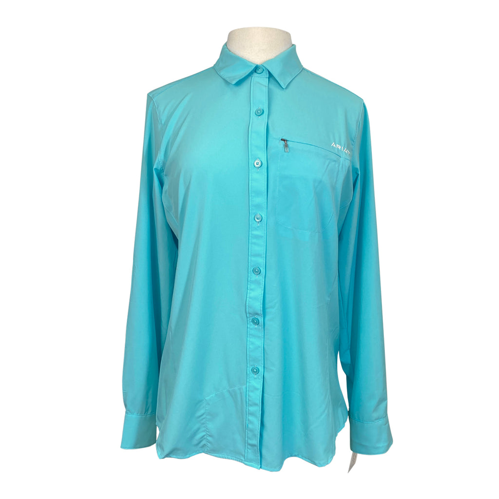 Ariat VenTEK Stretch Button Down in Sky