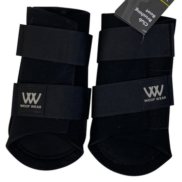 Woof Wear 'Club' Brushing Boots in Black