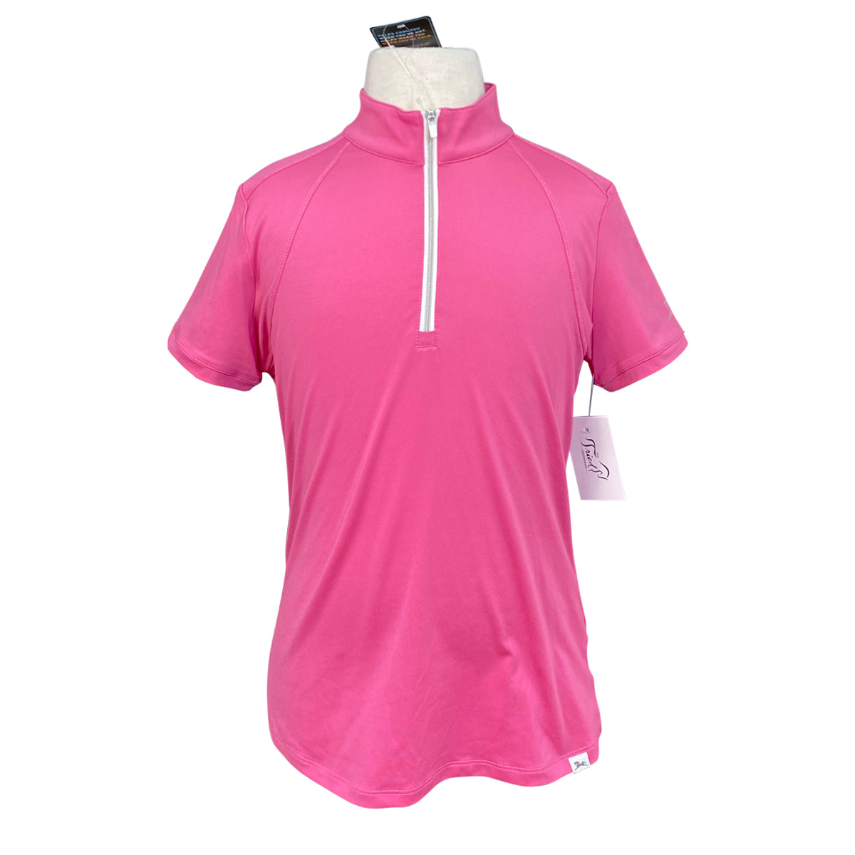 R.J. Classics Girls’ Sasha 37.5® Short Sleeve Training Shirt in Bubble Gum