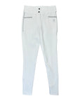 The Brave Pants 'Endura Silver Celebration' Breeches in White/Silver 