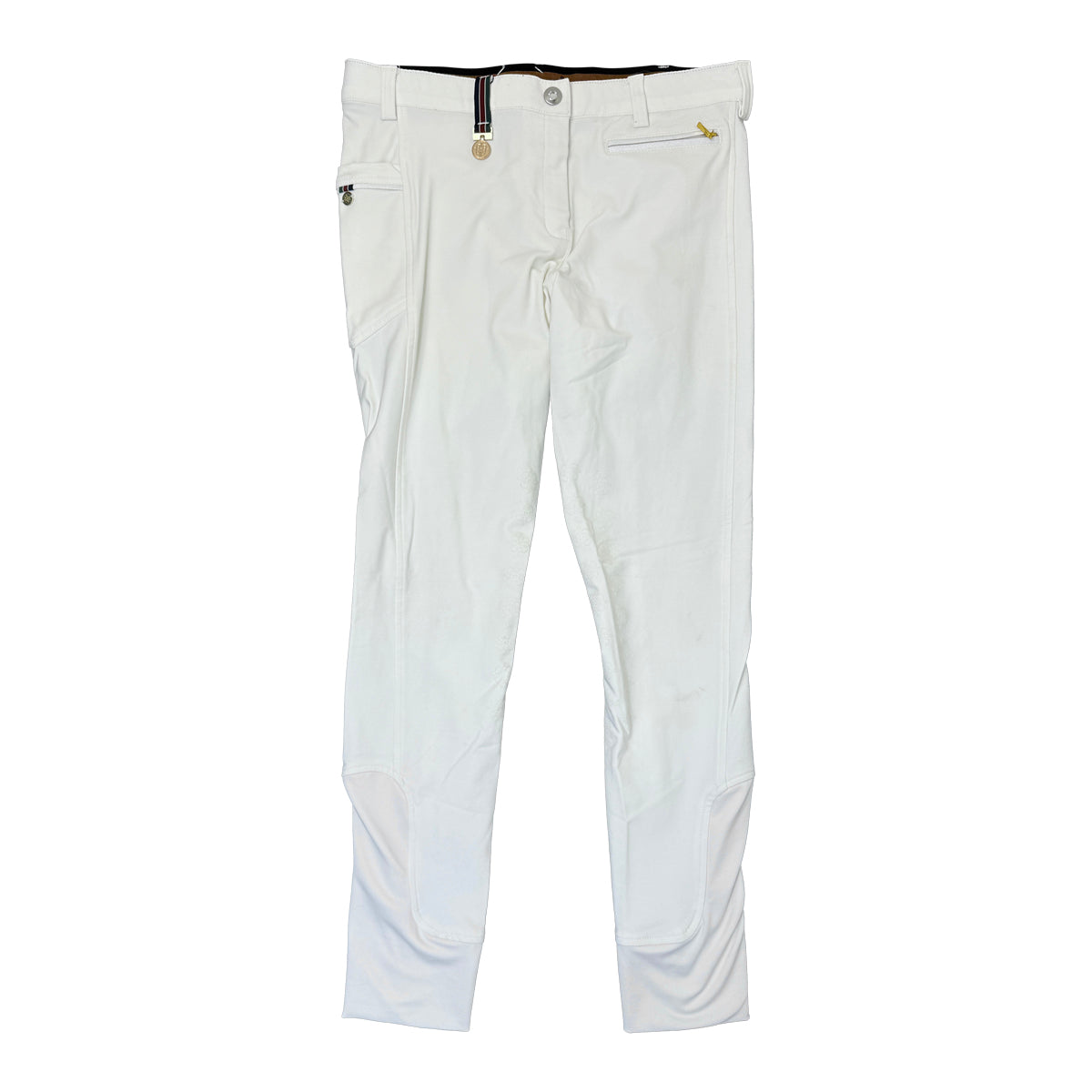 Espoir &#39;Inspire&#39; Bamboo Knee Patch Breeches in White