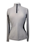Vestrum 1/4 Zip Training Shirt in Moonstone