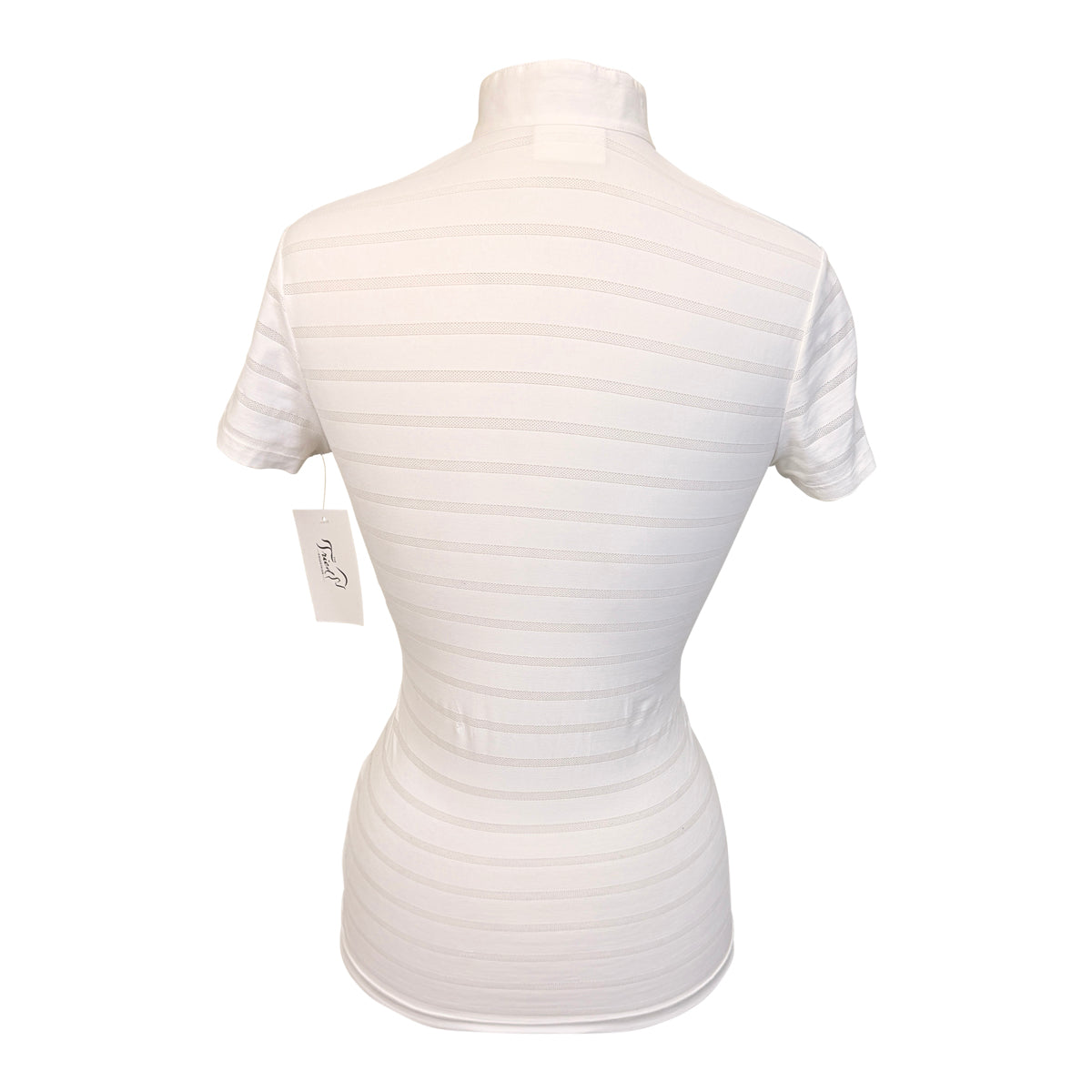 Cavalleria Toscana Short Sleeve Show Shirt in Baby Blue