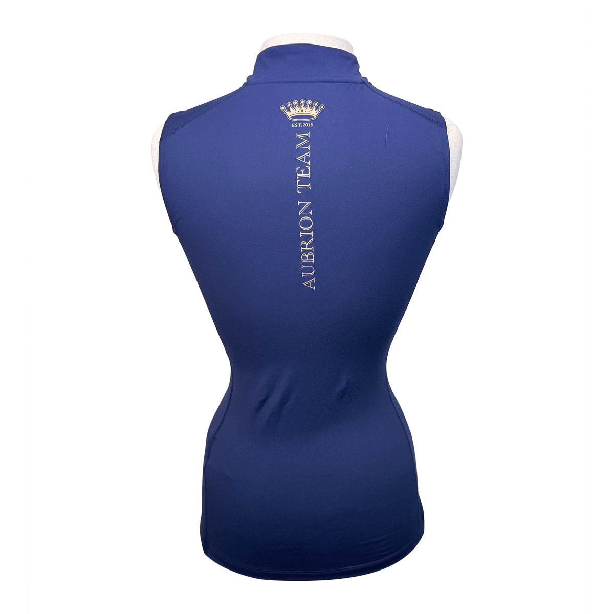 Aubrion Team Sleeveless Base Layer in Navy