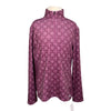 Kerrits 'Up Tempo' Fleece Tech Top in Raisin Bit of Frost 