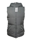 Kingsland 'Rowen' Padded Vest in Green Gunmetal