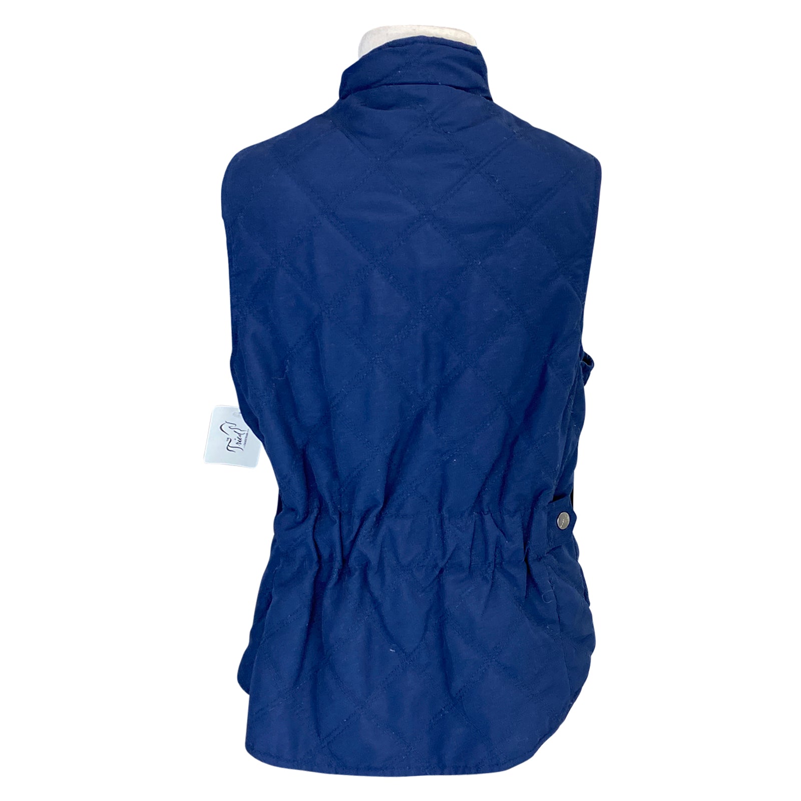 Back Horze 'Happy-Go-Lucky' Quilted Vest in Navy