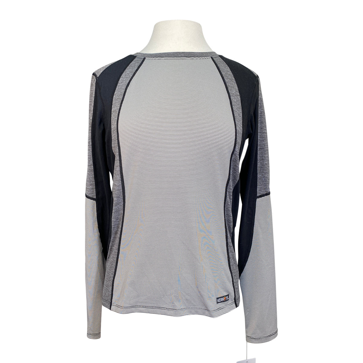 Kerrits 'Foundation' Baselayer in Grey Stripe