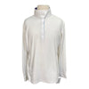 Romfh 'Sarah' Show Shirt in White/Blue Spring Collar