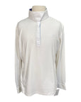 Romfh 'Sarah' Show Shirt in White/Blue Spring Collar